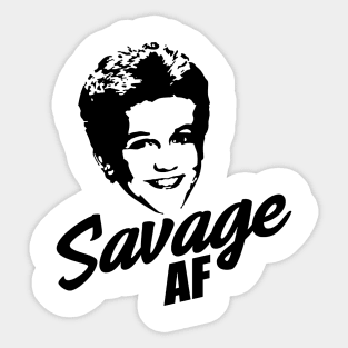 Wonder Years - Savage AF Sticker